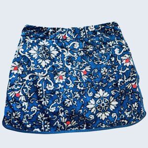 EP NY Women's Large Blue Stretch Golf Sportswear Tennis Soft Active Casual Skirt